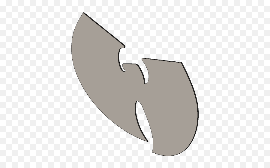 Wu - Horizontal Emoji,Wu Tang Logo