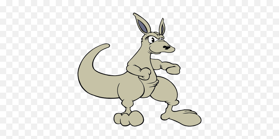Cartoon Kangaroo Cartoon Kangaroo Wallpaper Cartoon Kangaroo - Kangaroo Rugby Cartoon Emoji,Kangaroo Clipart