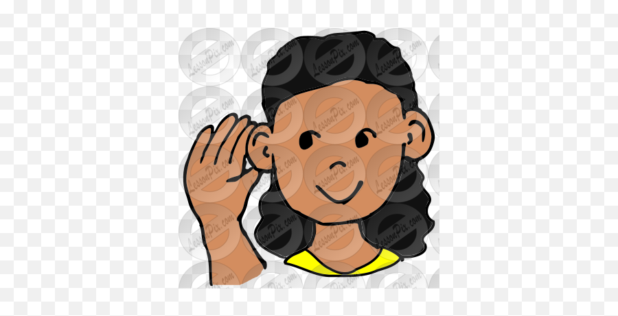 Hear Picture For Classroom Therapy - Hearing Emoji,Hear Clipart