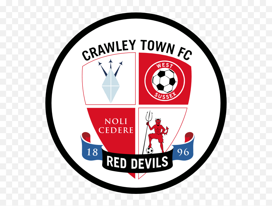 Crawley Town Fc Logo Download - Crawley Town Badge Emoji,Town Png