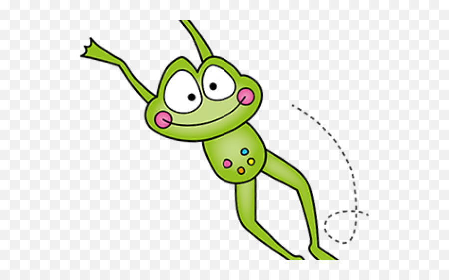 Jumping Frog Clipart - Transparent Background Frog Clip Art Emoji,Frog Clipart