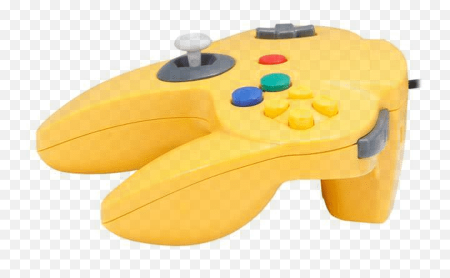 N64 Yellow Cirka Controller Emoji,N64 Controller Png