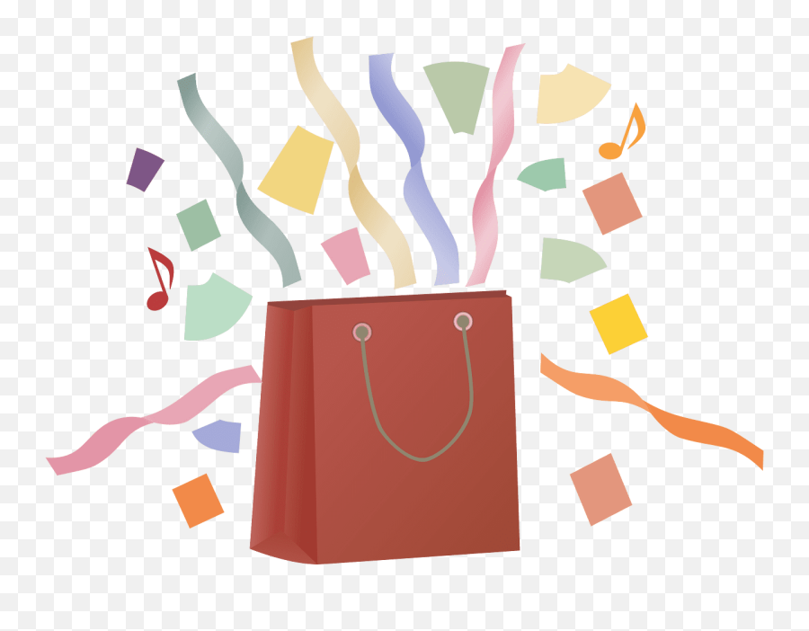 Shopping Bag Clipart Png - Clipart World Emoji,Grocery Bag Clipart