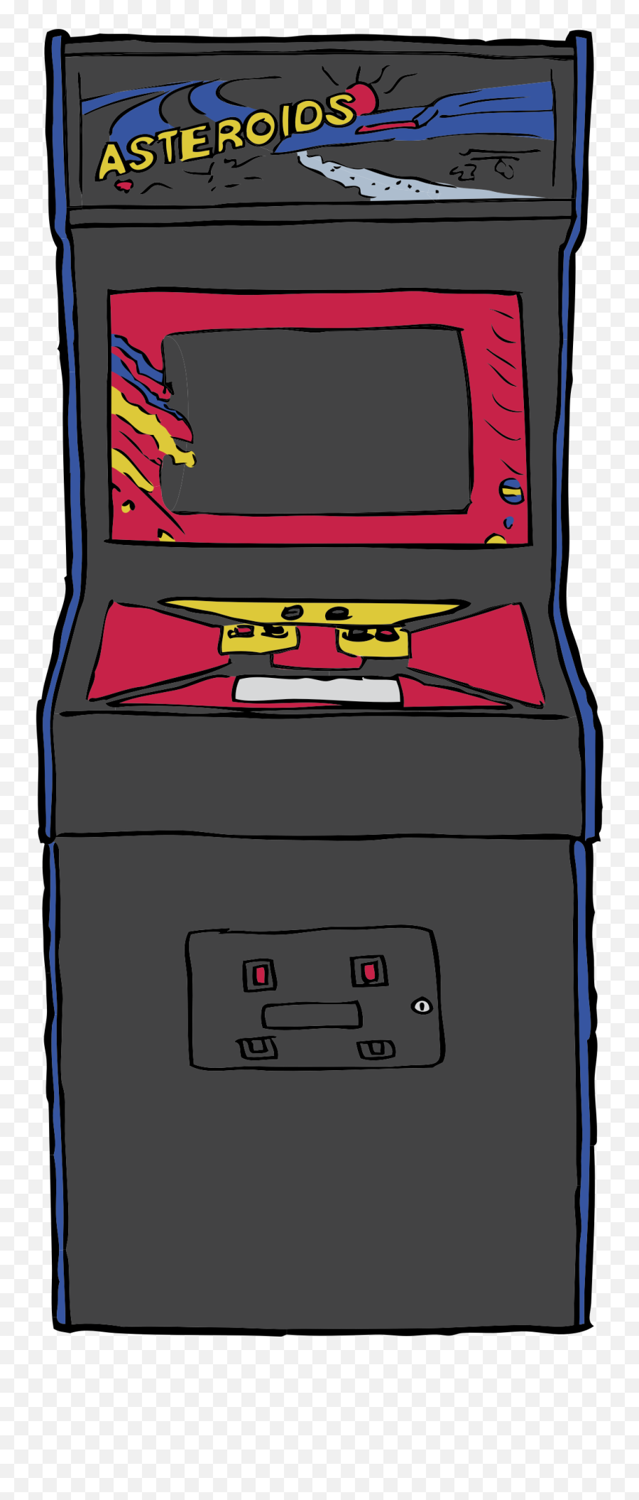 Arcade Game Vector Art - Arcade Machine Clipart Png Emoji,Video Game Clipart