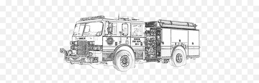 Apparatus Darien Fire Dept Emoji,Fire Truck Ladder Clipart