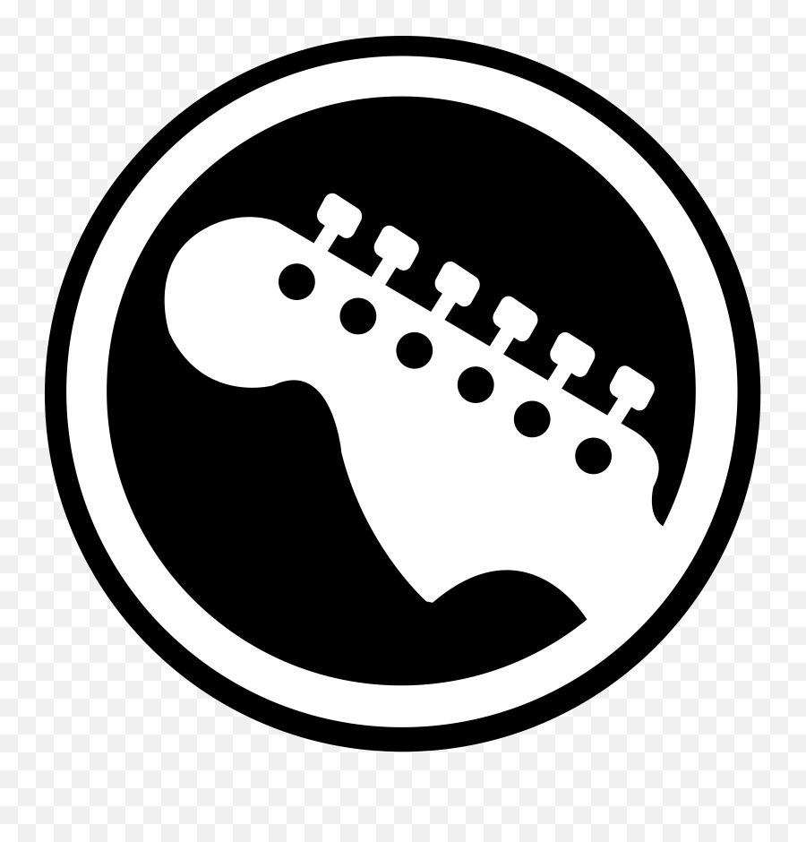 Guitar Logo Hero Bass Rock Hd Image - Gwanghwamun Gate Emoji,Guitar Logo