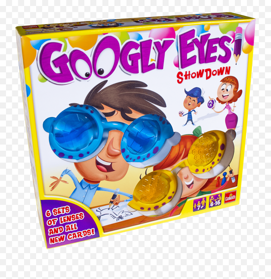 Googly Eyes Showdown Goliath Games - Happy Emoji,Googly Eyes Png