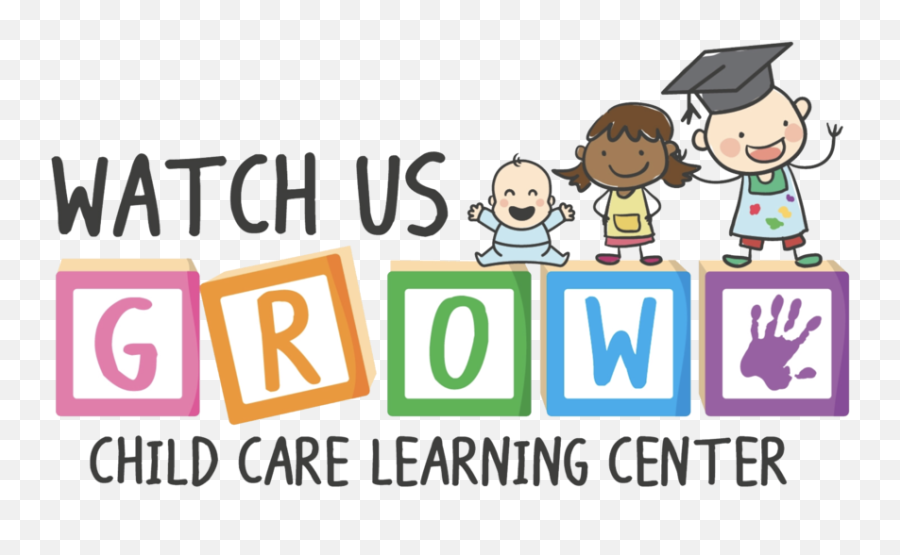 Watch Us Grow Child Care Learning Center Inc - For Graduation Emoji,Clear Png