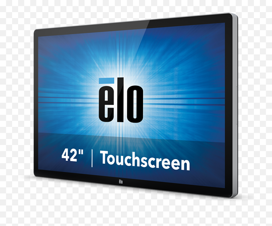 The Top Five Large Touch Screen Monitors For Digital Signage - Elo Et4202l 9uwa 0 Mt Gy G Emoji,Transparent Display