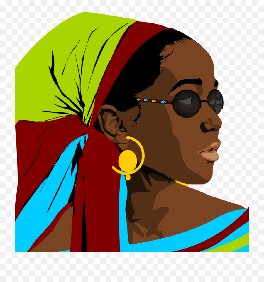 Black Woman Clipart Png Transparent Png - Transparent Black Woman Clip Art Emoji,Black Woman Clipart