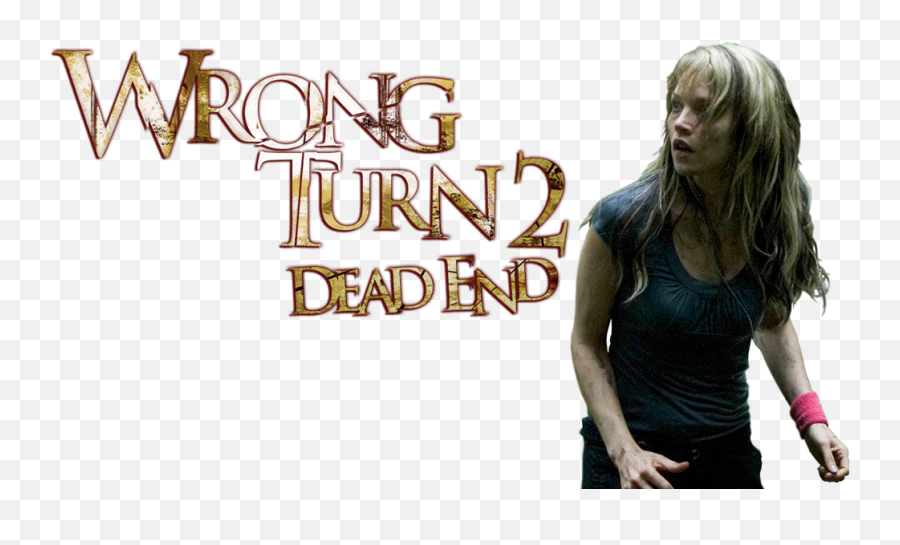 Wrong Turn Png Transparent Png - Wrong Turn 2003 Title Png Emoji,Wrong Png