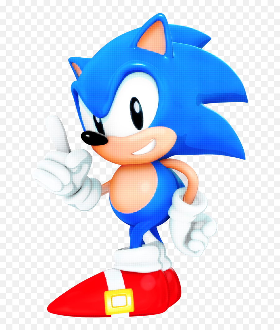 Classic Pixel Sonic The Hedgehog Png - Cool Sonic The Hedgehog Png Transparent Emoji,Sonic The Hedgehog Png
