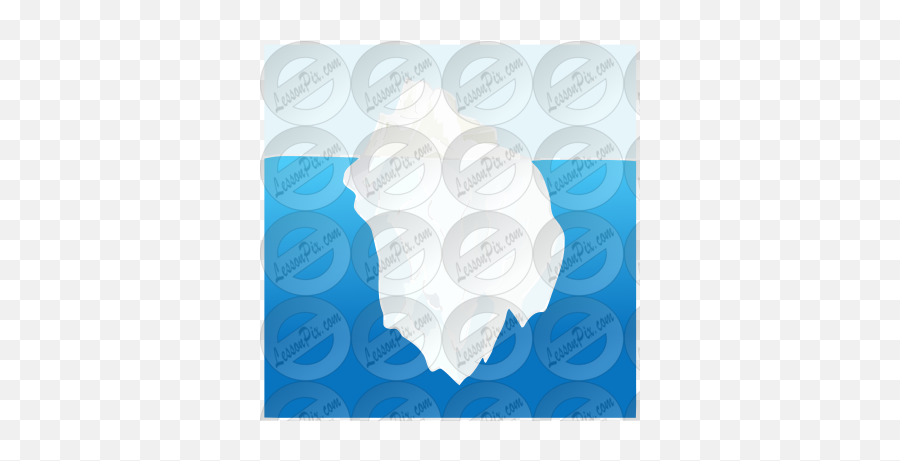 Iceberg Stencil For Classroom Therapy - Circle Emoji,Iceberg Clipart
