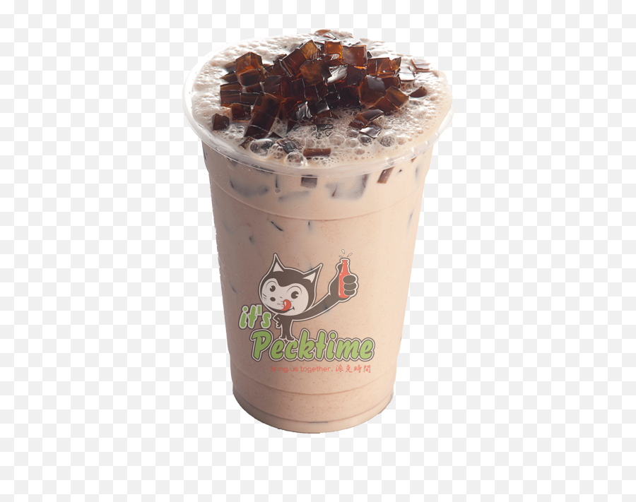 Milk Tea Choco Jelly Png Image With No - Coffee Jelly Png Emoji,Jelly Png