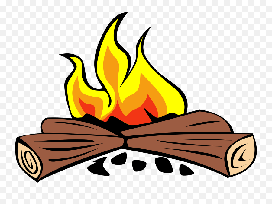 Campfire Clipart - Campfire Scene Clip Art Emoji,Campfire Clipart