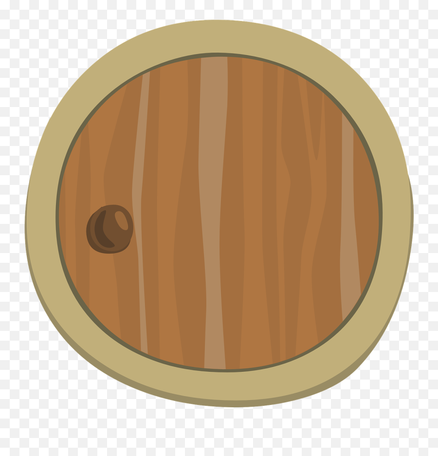 Door Wood Round Circle Sphere Png Picpng - Circle Door Png Emoji,Door Transparent Background