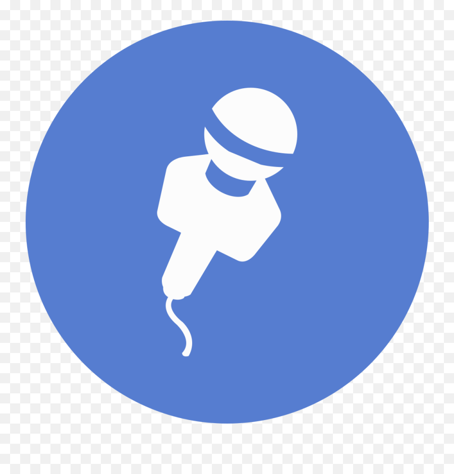 Mic Logo Png - Download Svg Download Png Facebook Image In Clip Art Emoji,Mic Logo