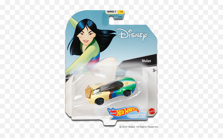 Mix 4 Disney And Pixar Character Cars Mulan - Hot Wheels Hot Wheels Character Cars Emoji,Mulan Transparent