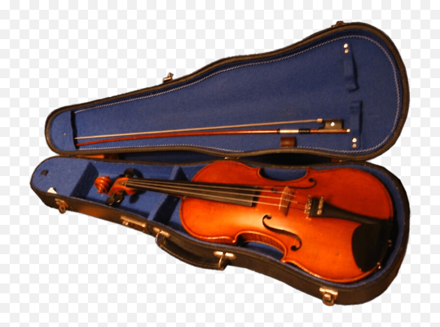 Violin In Its Case Transparent Png - Violin In Case Clipart Emoji,Violin Transparent Background