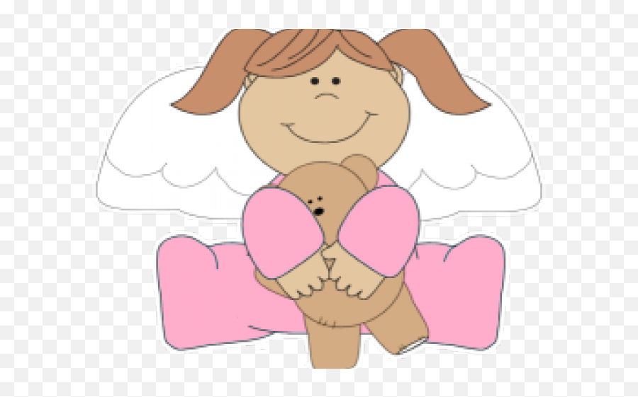 Little Girl Clipart Angel - Baby Boy Clip Art Transparent Fairy Emoji,Baby Boy Clipart