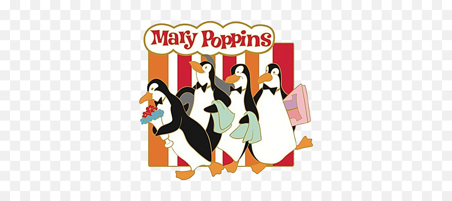 Mary Poppins Penguin Clipart Emoji,Mary Poppins Clipart
