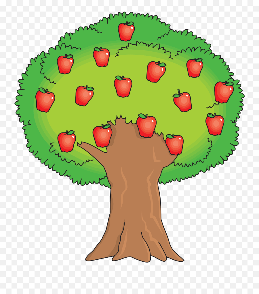 Family Tree Clip Art Templates Clipart - Apple Tree Clipart Emoji,Family Tree Clipart