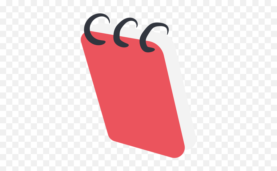 Red Notebook Flat Transparent Png U0026 Svg Vector Emoji,Composition Notebook Clipart