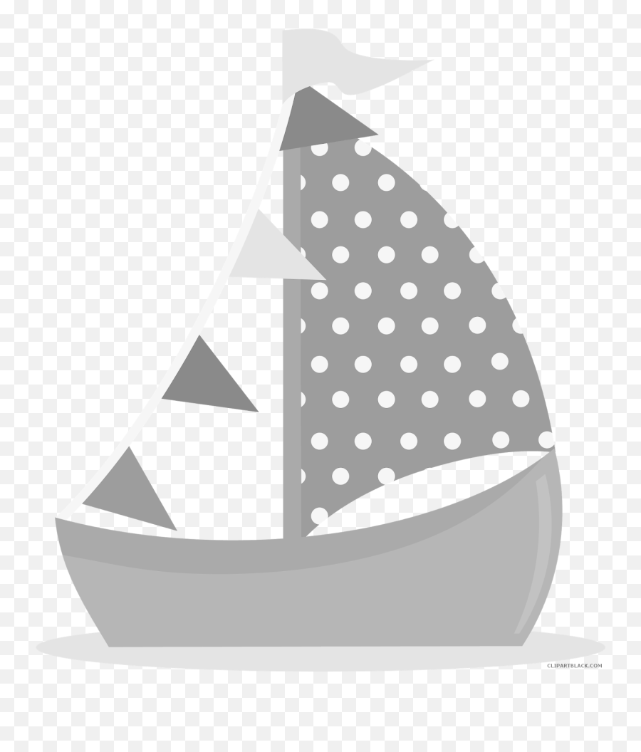 Download Hd Cute Sailboat Clipart - Cute Clipart Nautical Emoji,Sailboat Png