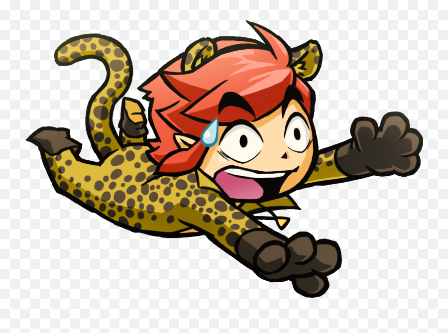 Cheetah Costume - Transparent Triforce Heroes Emotes Emoji,Cheetah Clipart