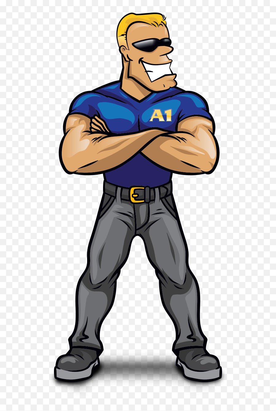 A1 Affordable Painting And Pressure Washing - A1 Affordable Emoji,Muscle Man Clipart