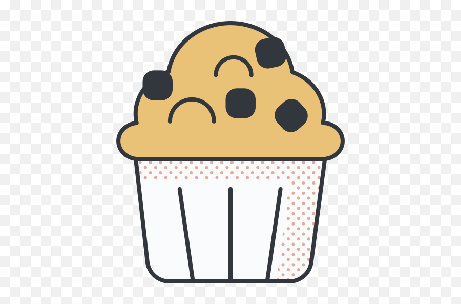 Muffin - Free Food Icons Emoji,Muffins Clipart