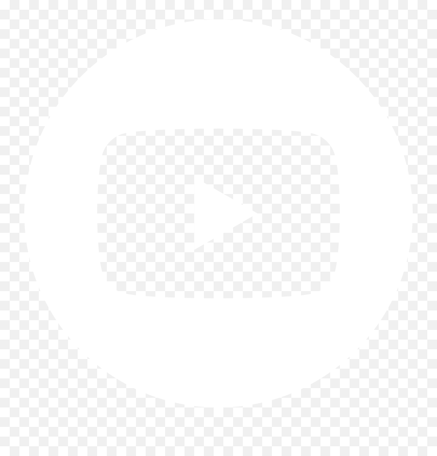 Youtube Circle Icon Png - Youtube White Round Logo Emoji,Circular Logo