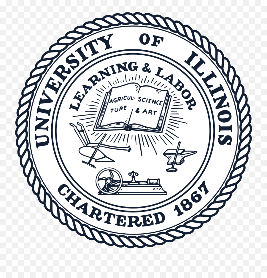 University Of Illinois At Urbana - University Of Illinois Urbana Seal Emoji,Illinois Logo