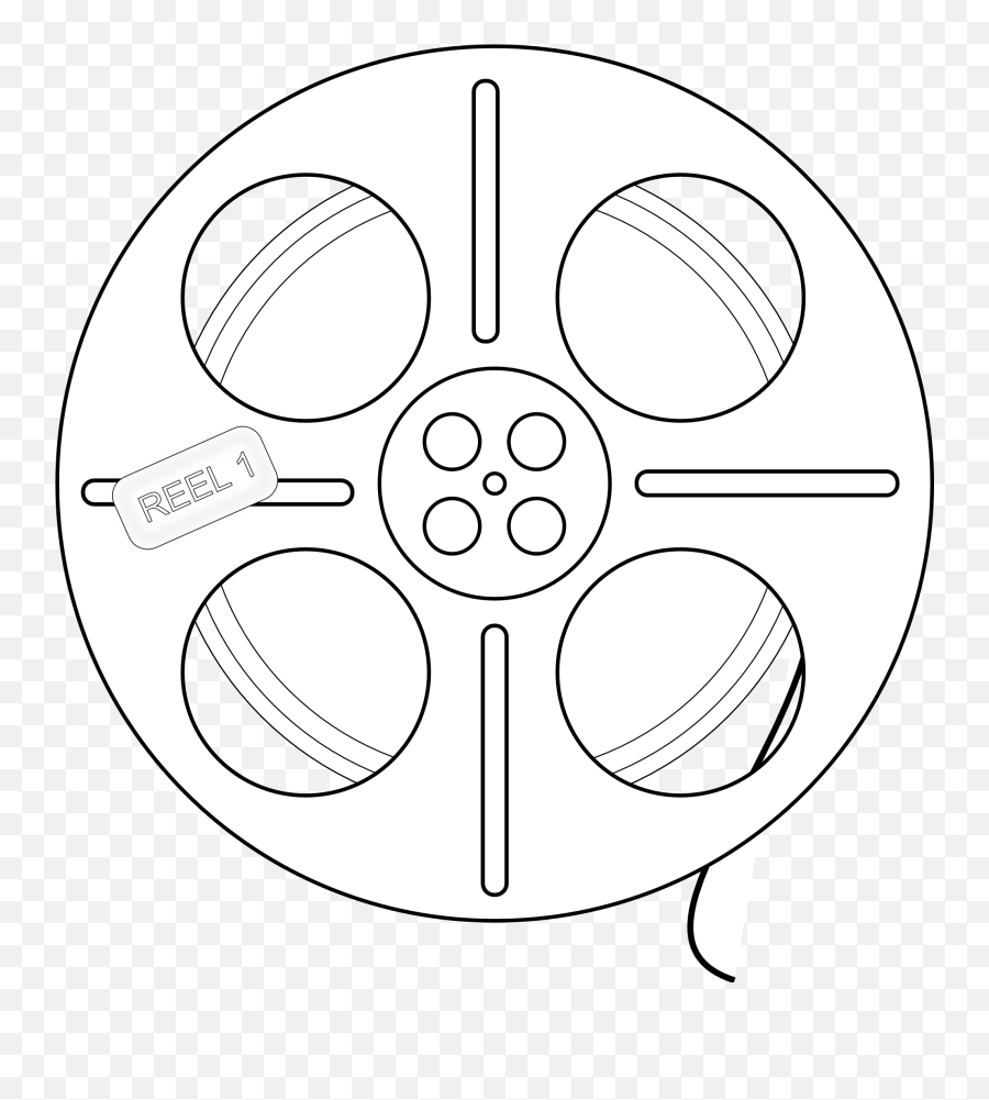 Movie Reel Clipart - Dot Emoji,Movie Reel Clipart