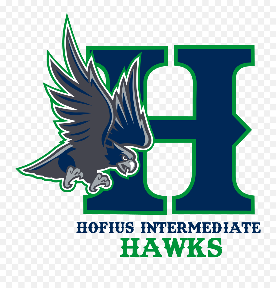 Download Hd Hofius Hawks Logo - Hofius Hawks Logo Png Emoji,Hawks Logo
