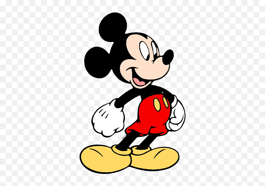 Clipart Disney Mickey Mouse - Novocomtop Fictional Character Emoji,Mickey Clipart