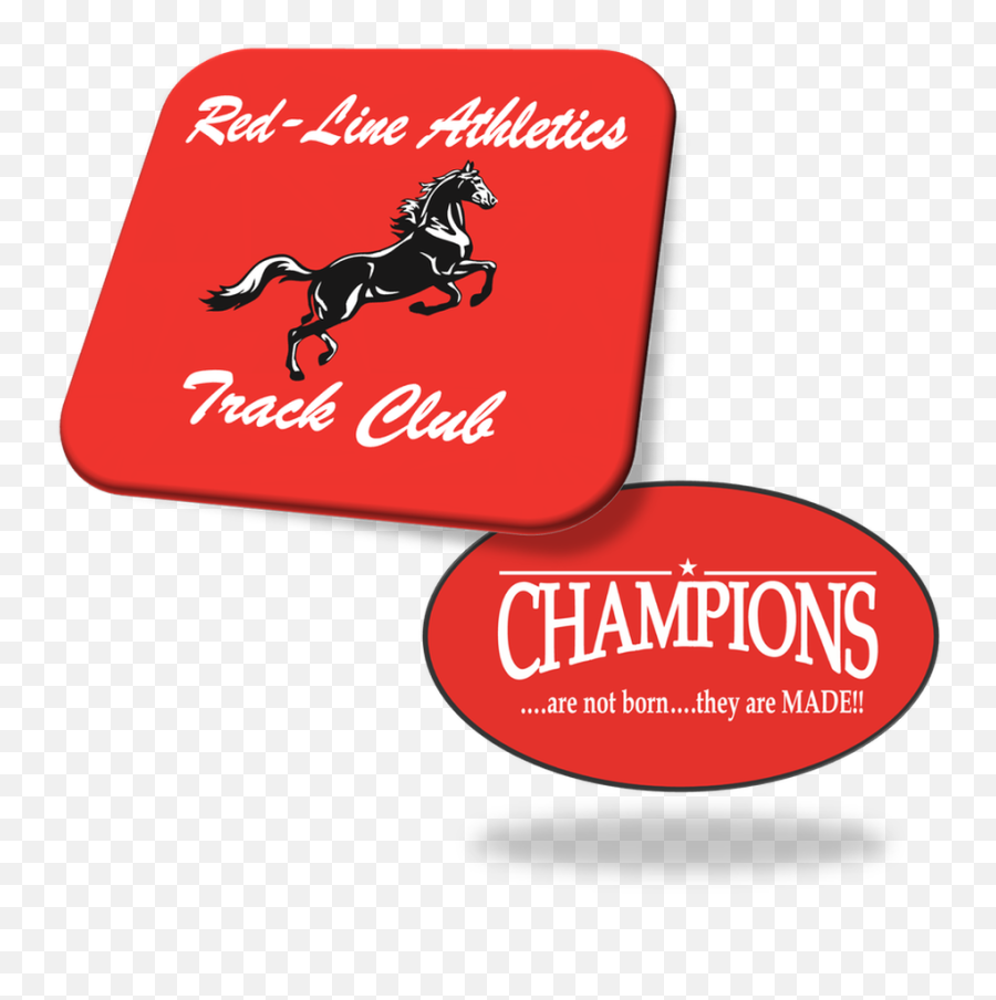 Red - Line Athletics Track Club Home Equestrian Sport Emoji,Red Line Png