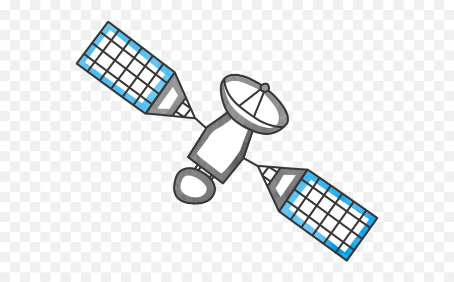 Transparent Satellite Clipart - Transparent Satellite Clipart Emoji,Satellite Clipart