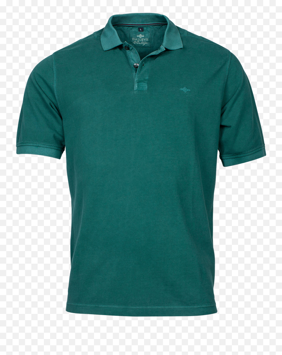 Baileys Basic Piqué Polo Shirt - Dark Sea Green Emoji,Polo Shirts W Logo