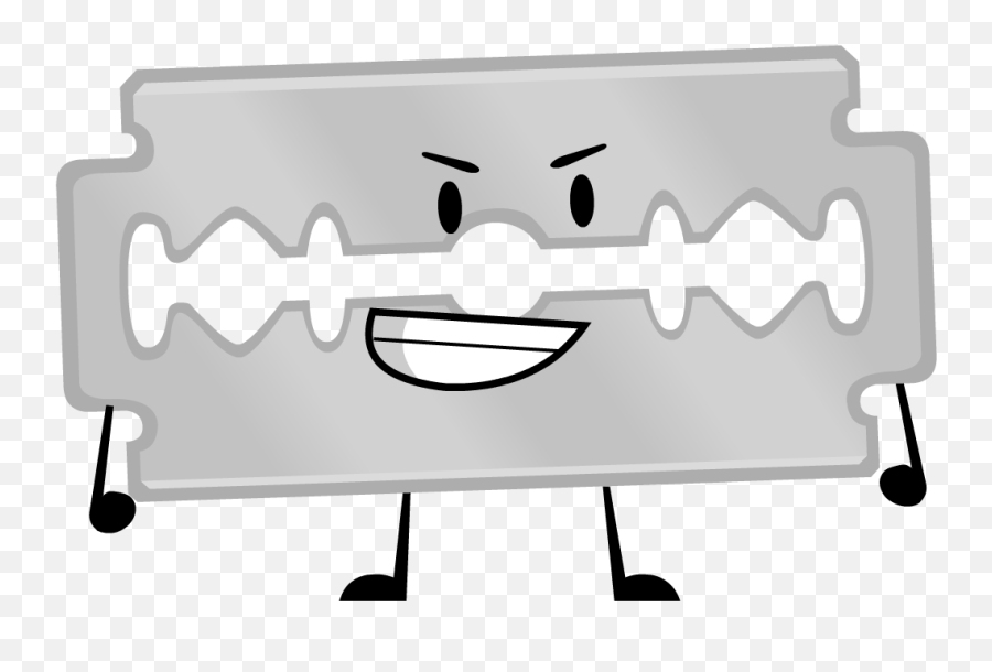 Cartoon Razor Blade Transparent Png - Razor Blade Silhouette Emoji,Razor Blade Png