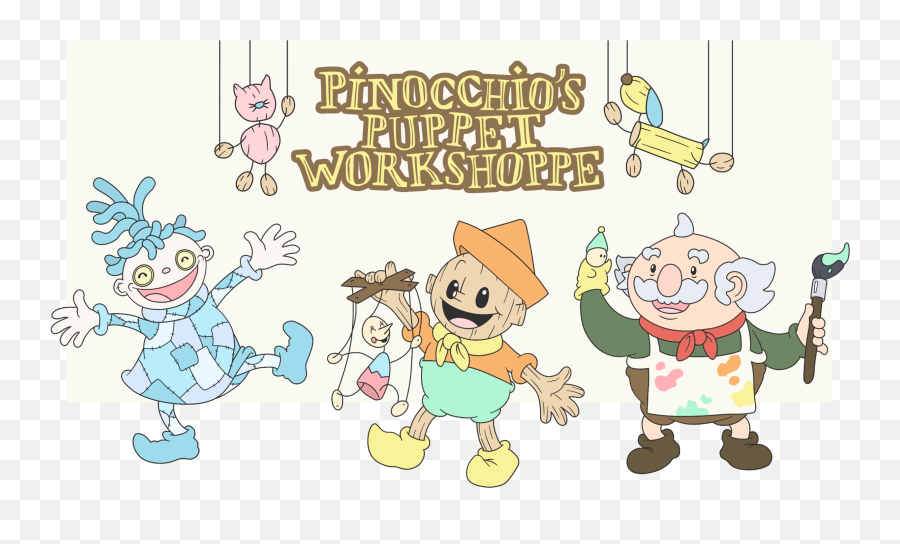 Pinocchios Puppet Workshoppe Mullin - Fictional Character Emoji,Pinocchio Png