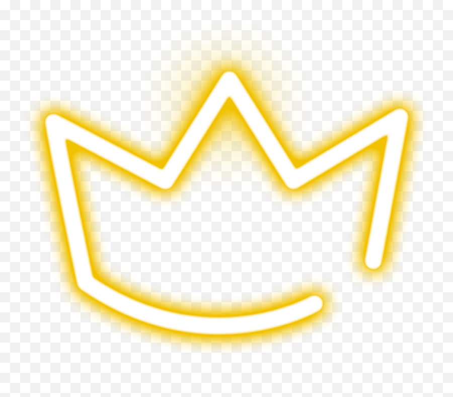 Neon King Crown Aesthetic Sticker By - Neon King Crown Emoji,King Crown Transparent Background