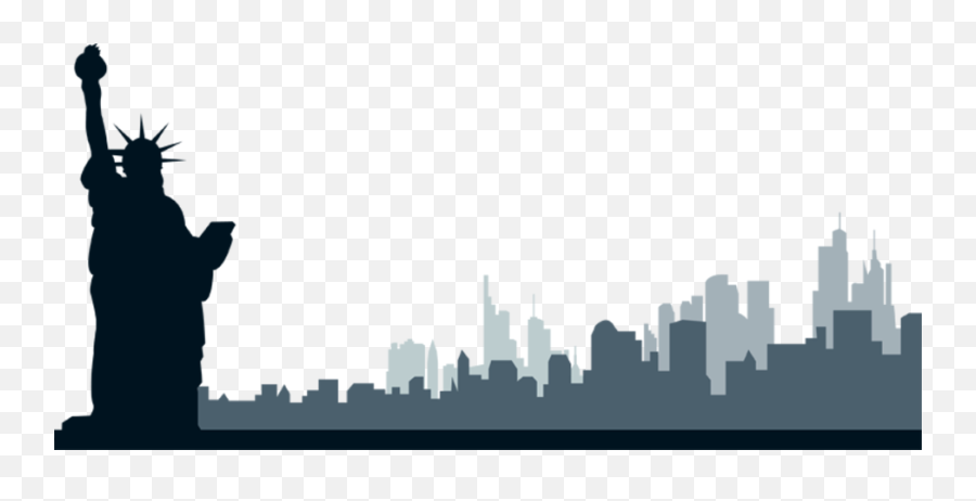 New York City Clipart Skyline 2 Emoji,City Clipart