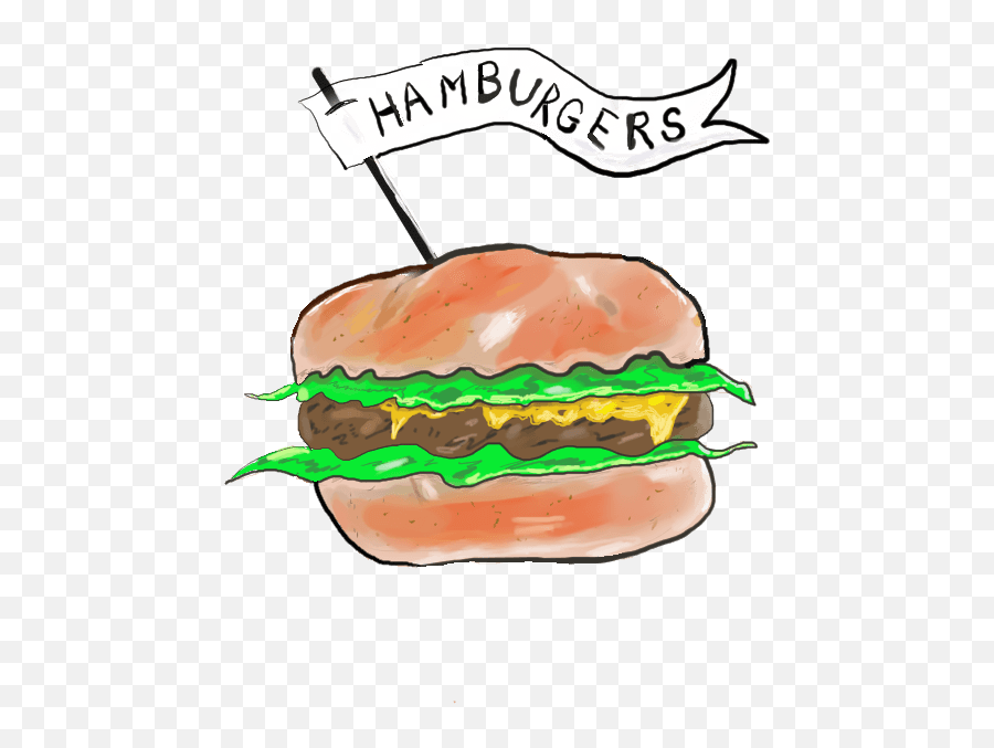 Shop Clipart Hamburger Shop Hamburger - Hamburger Bun Emoji,Hamburger Clipart