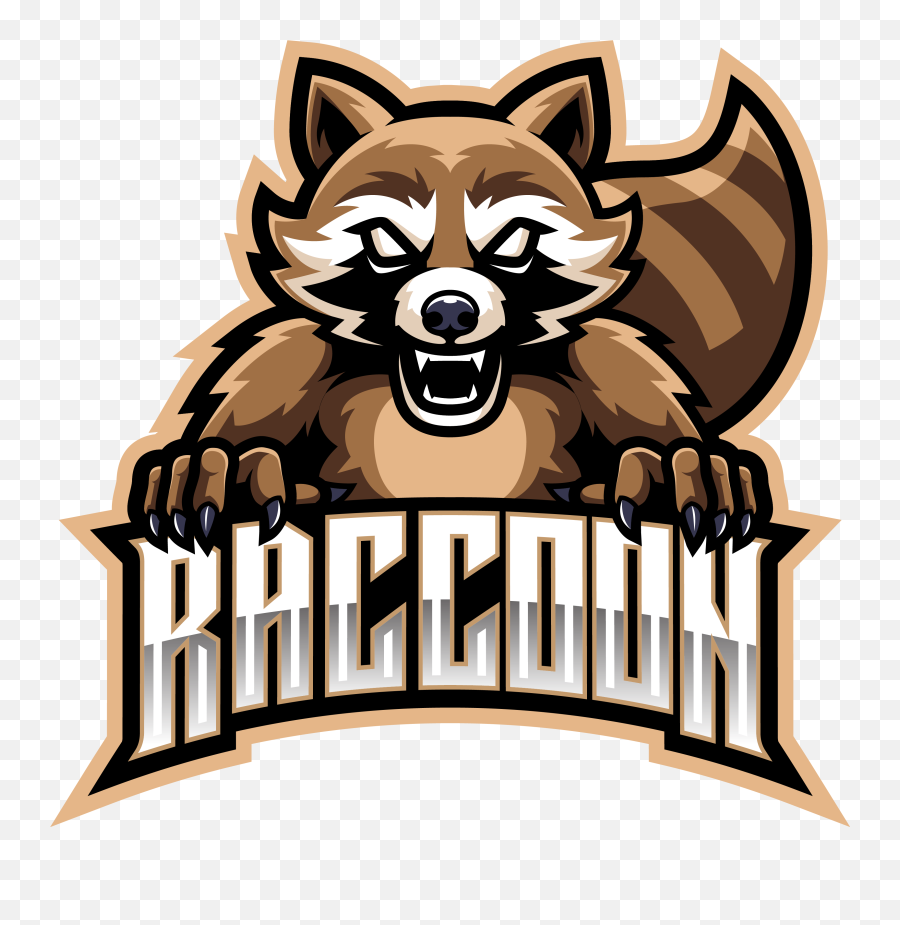 Raccoon Esport Mascot Logo Design By - Racoon Mascot Logo Emoji,Mascot Logo