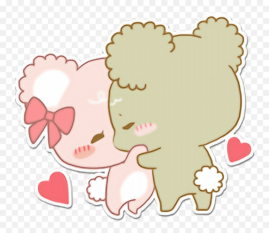 Sugarcubs Love Bears Cute Kiss Ositos - Facebook Sugar Emoji,Sugar Png
