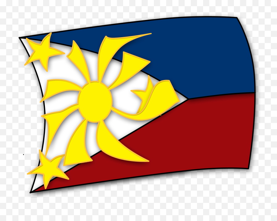 Philippine Flag Cartoon Drawing Free Image Download Emoji,Philippines Flag Png