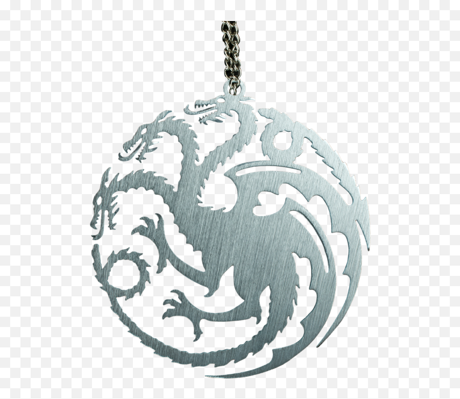 Targaryen Metal Christmas Ornament Game Of Thrones Emoji,Targaryen Sigil Png