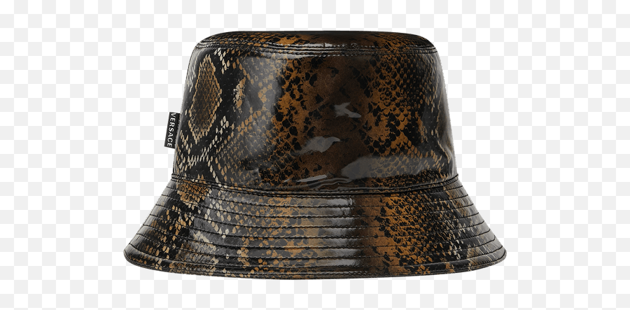 Versace Python Print Bucket Hat U0027naturalu0027 - Versace Emoji,Gucci Hat Png