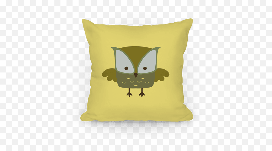 Cute Owl Pillows Lookhuman Emoji,Cute Owl Png
